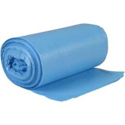 Roskapussi Eco MDPE 20L sininen 420x520mm 10mic 50kpl
