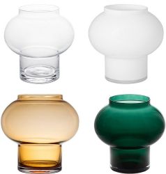 Tyyni lasimaljakko  20x21 cm