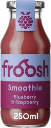 Smoothie mustikka-vadelma 12x250ml