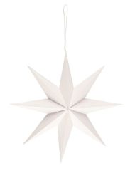 Paperitähti 30 cm valkoinen