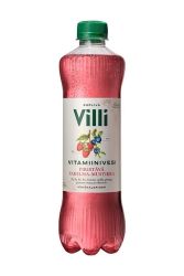 Vitamiinivesi vadelma-mustikka 12x0,5l