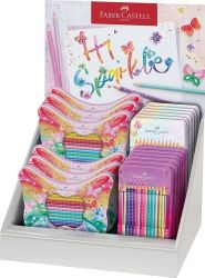Sparkle colour pencil gift display