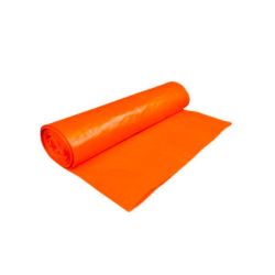 Jätesäkki LDPE oranssi 75L 650x900mm 40mic 20kpl