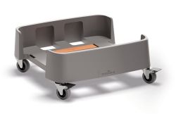 Durabin Trolley 90L vaunu Kierrätysmuovista!