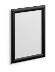 Snapkehys A4 musta  25mm alumiini 