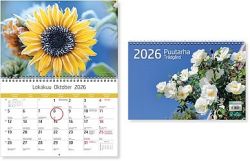Puutarha seinäkalenteri 2026