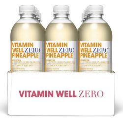 Well Zero Pineapple virvoitusjuoma 12x0,5l