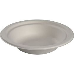 Kuitulautanen syvä 400ml biohajoava valkoinen 50kpl