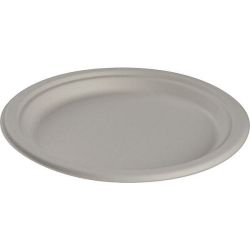 Kuitulautanen 22cm biohajoava valkoinen 50kpl