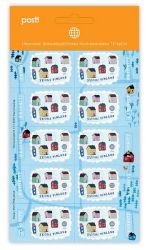 Postimerkki 10 merkin arkki Ulkomaan ikimerkki