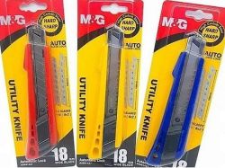 Auto Lock katkoteräveitsi 18mm + varaterä 