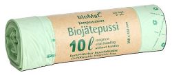 biojätepussi 10L 380x450mm 20kpl