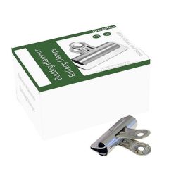 Bulldog Paperipuristin 57mm hopea 12kpl