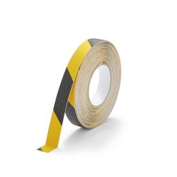 Liukuesteteippi Duraline Grip color 25 mm keltainen/musta 1kpl