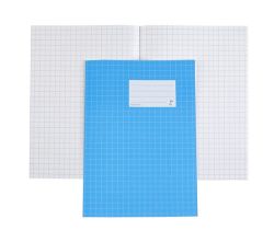 Kouluvihko 410 A4 Sininen Klassikko 10x10mm ruudutus  20 lehteä (40 sivua)