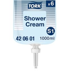 Tork S1 Premium suihkuvoide raikas unisex-tuoksu 6x1000ml