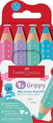 Faber-Castell Grippy Pastel -värikynäsetti 4kpl