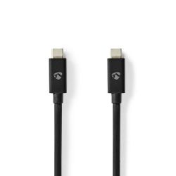 Nedis USB-C to USB-C 4.0 1m kaapeli, 40Gb/s uros-uros