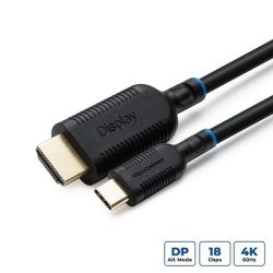 MicroConnect USB-C/HDMI kaapeli 3m musta