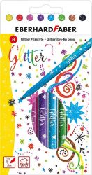 Glitter huopakynä 8 kpl