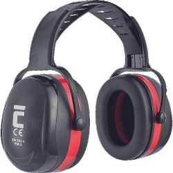 Cerva FM-3 kuulosuojaimet (34 dB) musta-punainen