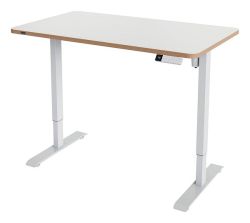 Ergo kompakti sähköpöytä 120x70cm  valkoinen