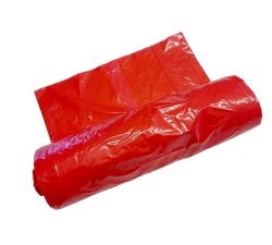 Roskapussi Premium LDPE 30L punainen 500x700mm 16mic 50kpl