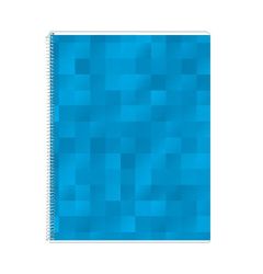 Kierrevihko A4 60 sivua 7x7mm ruudutus sininen ruutukansi