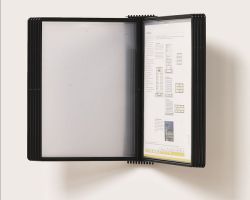 Wera Clickmount Pöytäteline A5 musta 10 esitystaskua (pakkaus sis. taskut)