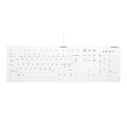 Active Key QuickClean Medical Keyboard IP68 Full-Size Wired Valkoinen C8112 pestävä ja pyyhittävä
