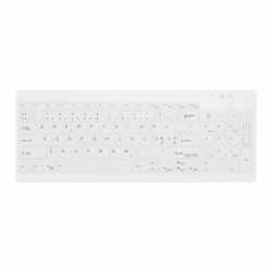 Active Key QuickClean Medical Keyboard Removable Cover Compact Wireless valkoinen C7012 pyyhittävä