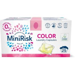 Mini Risk all-in-one Color pyykinpesukapselit 25kpl