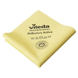 Vileda PURmicro Active keltainen 38x35cm Mikrokuitupyyhe